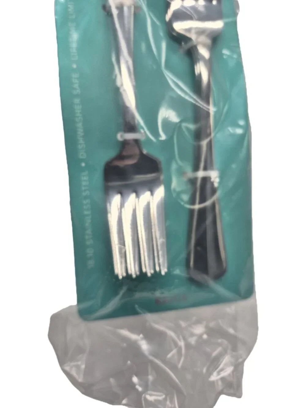 Wallace Riggs Salad Forks 6-Piece Silverware Set Dishwasher Safe 18/10 Stainless